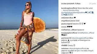 Rajskie wakacje Karoliny Gilon