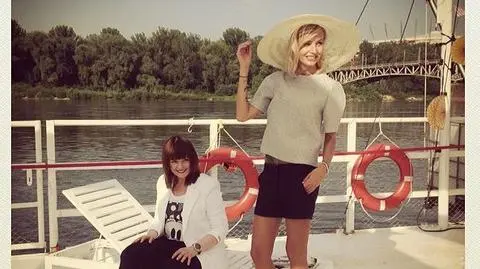 Gwiazdy TVN Style na planie sesji zdjęciowej