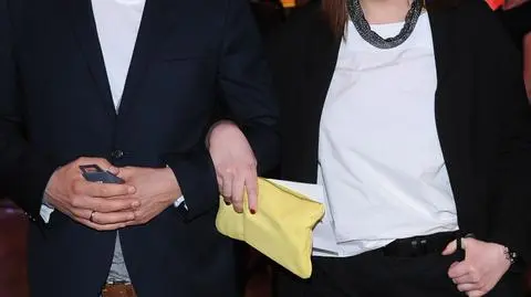 Karolina Korwin Piotrowska i Tomasz Kin na premierze filmu "Powstanie warszawskie"