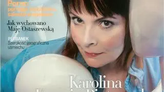 Karolina Korwin Piotrowska na okładce "Wysokich Obcasów Extra"