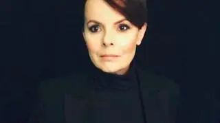 Karolina Korwin Piotrowska na sesji okładkowej