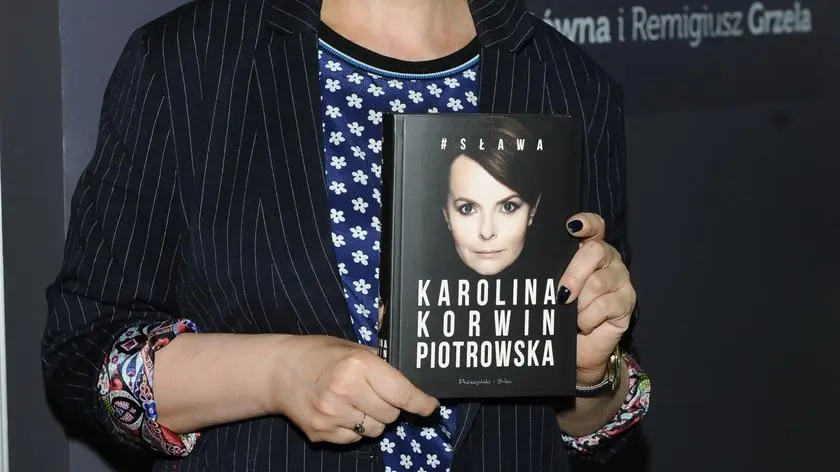 Karolina Korwin Piotrowska na Warszawskich Targach Książki