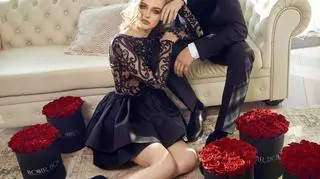 Karolina Pisarek i Patryk Grudowicz w świątecznej kampanii