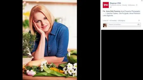 Kasia Bosacka w magazynie "Viva!"