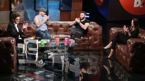 Kasia Smutniak, Eryk Lubos i Mamed Chalidow