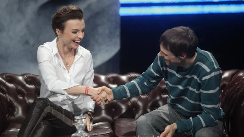 Kasia Sokołowska i Piotr Żyła