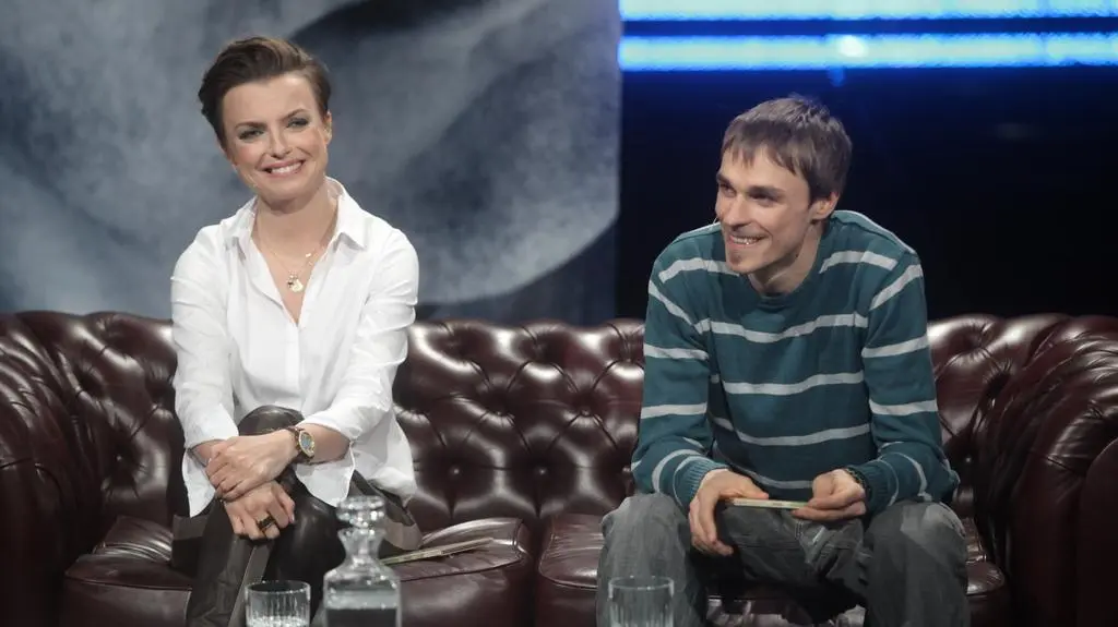 Kasia Sokołowska i Piotr Żyła