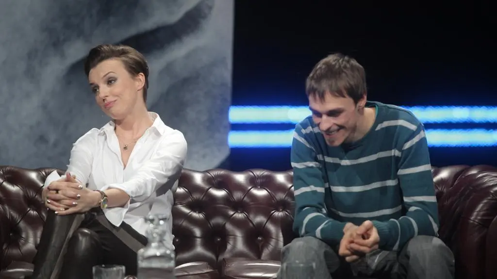 Kasia Sokołowska i Piotr Żyła