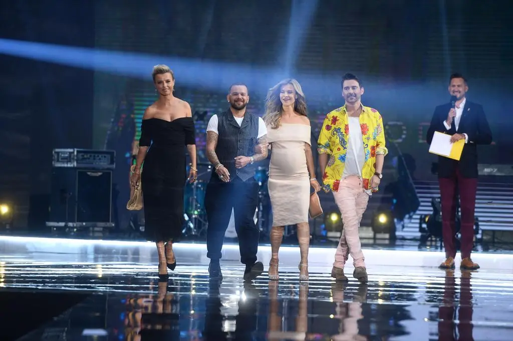 Kasia Sokołowska, Michał Piróg, Joanna Krupa i Marcin Tyszka, Marcin Prokop