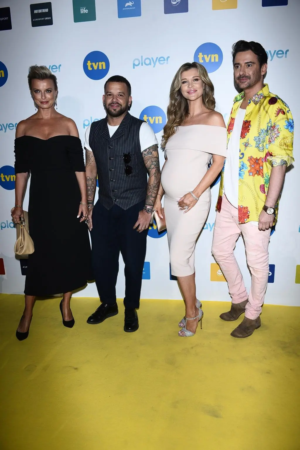Kasia Sokołowska, Michał Piróg, Joanna Krupa i Marcin Tyszka