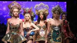 Kasia Szklarczyk i Ania Markowska na pokazie George'a Styler'a