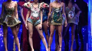 Kasia Szklarczyk i Ania Markowska na pokazie George'a Styler'a