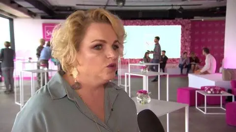 Katarzyna Bosacka na konferencji TVN Style