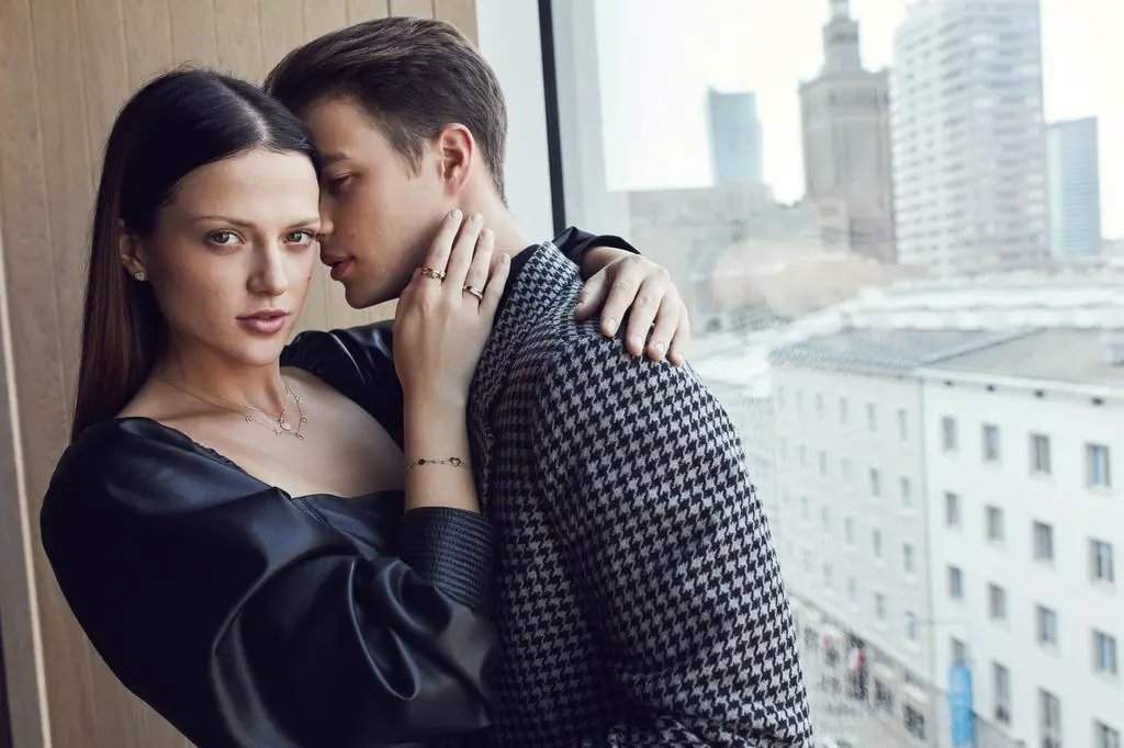 Kinga Wawrzyniak i Stanisław Obolewicz
