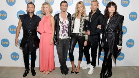Gwiazdy "Top Model" na konferencji TVN