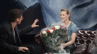 Karol Strasburger i Natalia Partyka