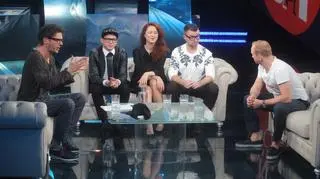 Borys Szyc i finaliści "Project Runway"