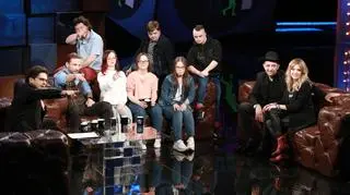 Kuba Wojewódzki: Agata Wątróbska, Janusz Chabior, Przemek Kossakowski oraz bohaterowie programu "Down the road 2" 