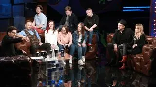 Kuba Wojewódzki: Agata Wątróbska, Janusz Chabior, Przemek Kossakowski oraz bohaterowie programu "Down the road 2" 