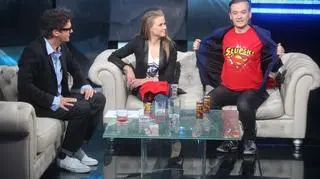 Agnieszka Kaczorowska i Robert Biedroń