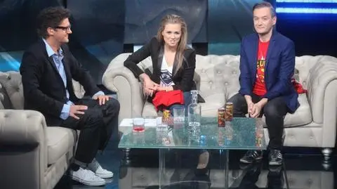 Agnieszka Kaczorowska i Robert Biedroń