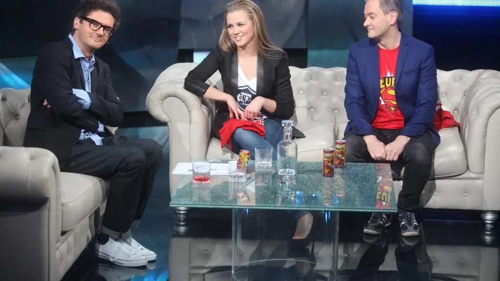 Kuba Wojewódzki, Agnieszka Kaczorowska i Robert Biedroń