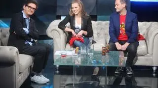 Agnieszka Kaczorowska i Robert Biedroń