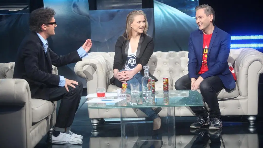 Kuba Wojewódzki, Agnieszka Kaczorowska i Robert Biedroń