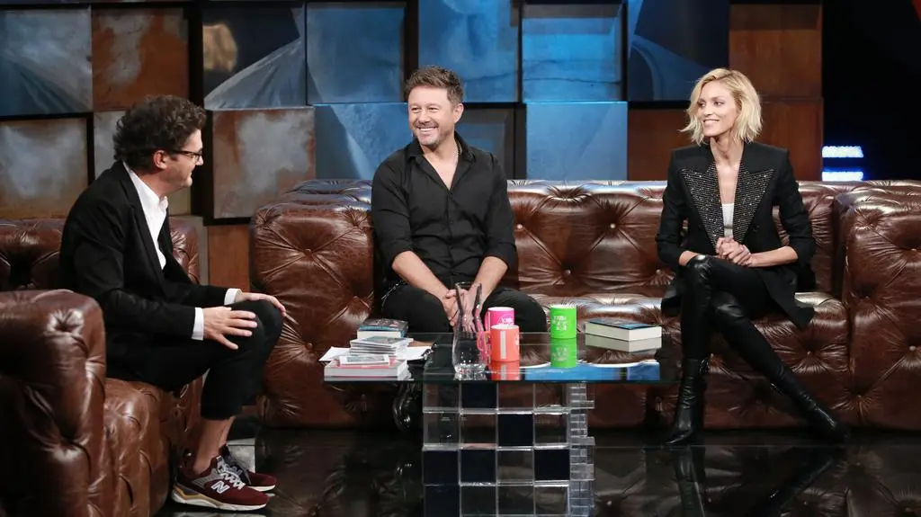 Anja Rubik i Andrzej Piaseczny byli gośćmi "Kuby Wojewódzkiego".