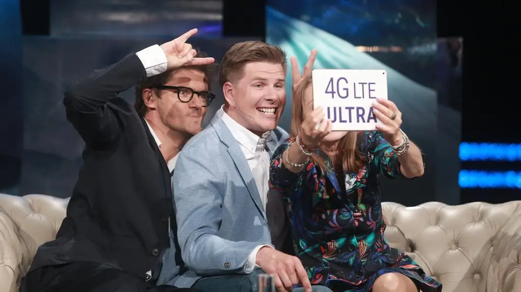 Kuba Wojewódzki,  Beata Pawlikowska, Filip Chajzer 