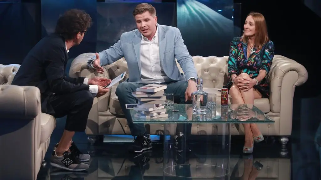 Kuba Wojewódzki,  Beata Pawlikowska, Filip Chajzer 