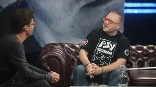 Jurek Owsiak i Radek Liszewski