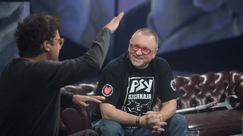 Kuba Wojewódzki i Jerzy Owsiak