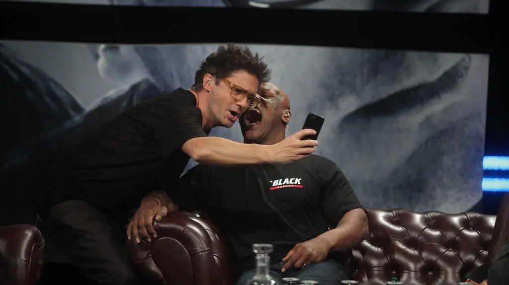 Kuba Wojewódzki i Mike Tyson
