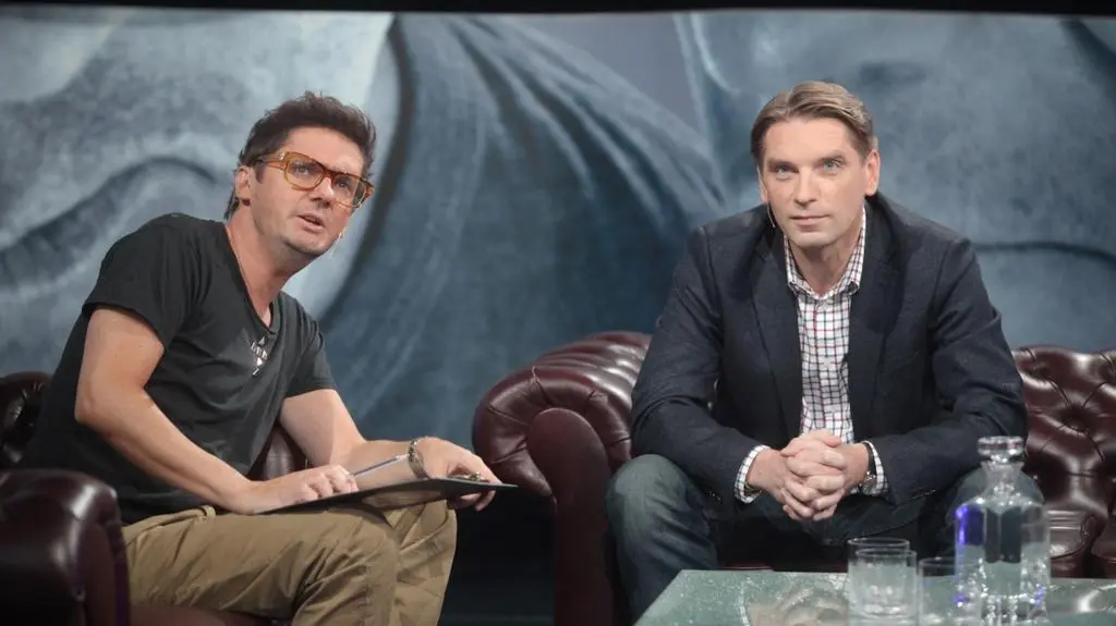 Kuba Wojewódzki i Tomasz Lis