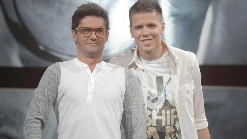 Kuba Wojewódzki i Wojciech Szczęsny
