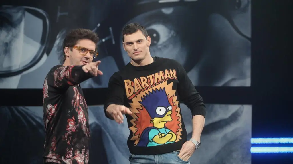 Kuba Wojewódzki i Zbigniew Bartman