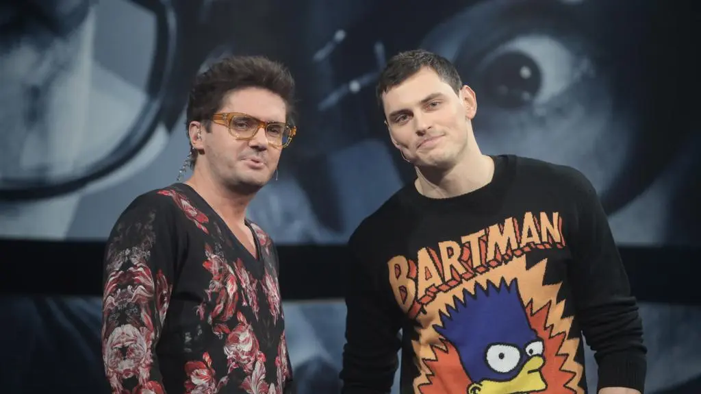 Kuba Wojewódzki i Zbigniew Bartman