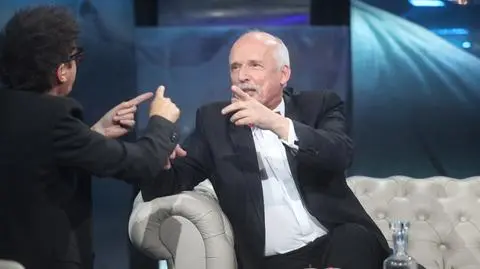Piotr Głowacki i Janusz Korwin-Mikke