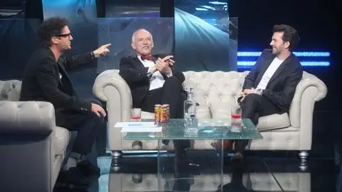 Janusz Korwin-Mikke i Piotr Głowacki