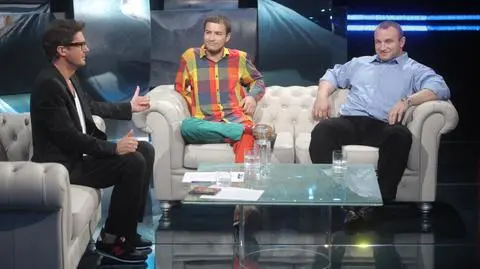 Mariusz Pudzianowski i Jasiek Mela