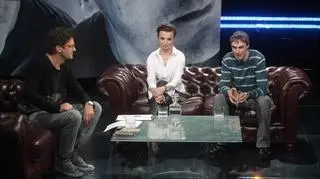 Piotr Żyła i Kasia Sokołowska