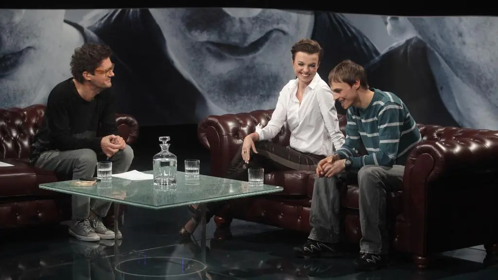Kuba Wojewódzki, Kasia Sokołowska i Piotr Żyła 	