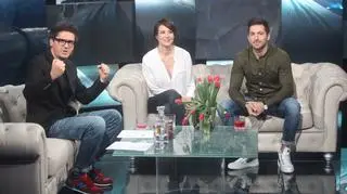 Rafał Maślak i Maja Ostaszewska