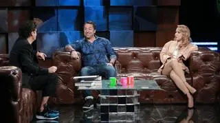 Blanka Lipińska i Marcin Meller