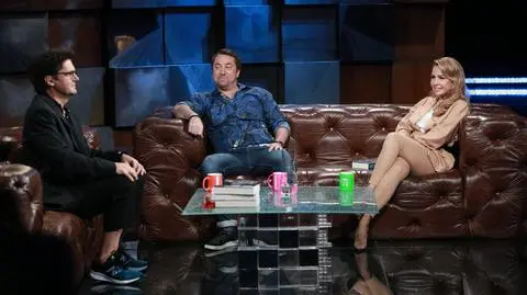 Blanka Lipińska i Marcin Meller