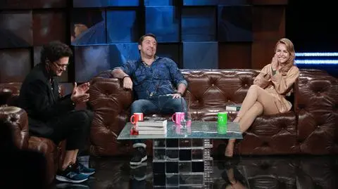 Blanka Lipińska i Marcin Meller