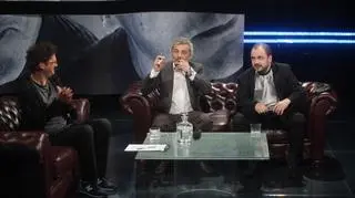 Arkadiusz Jakubik i Marek Raczkowski