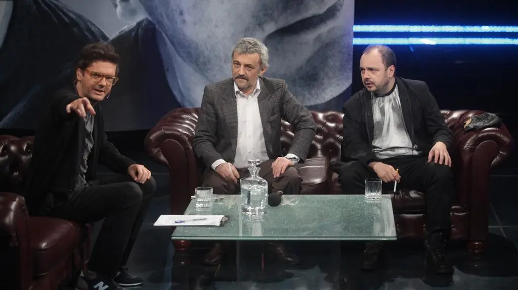 Kuba Wojewódzki, Marek Raczkowski i Arkadiusz Jakubik