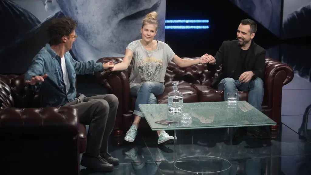 Kuba Wojewódzki, Marta Wierzbicka i Abelard Giza 